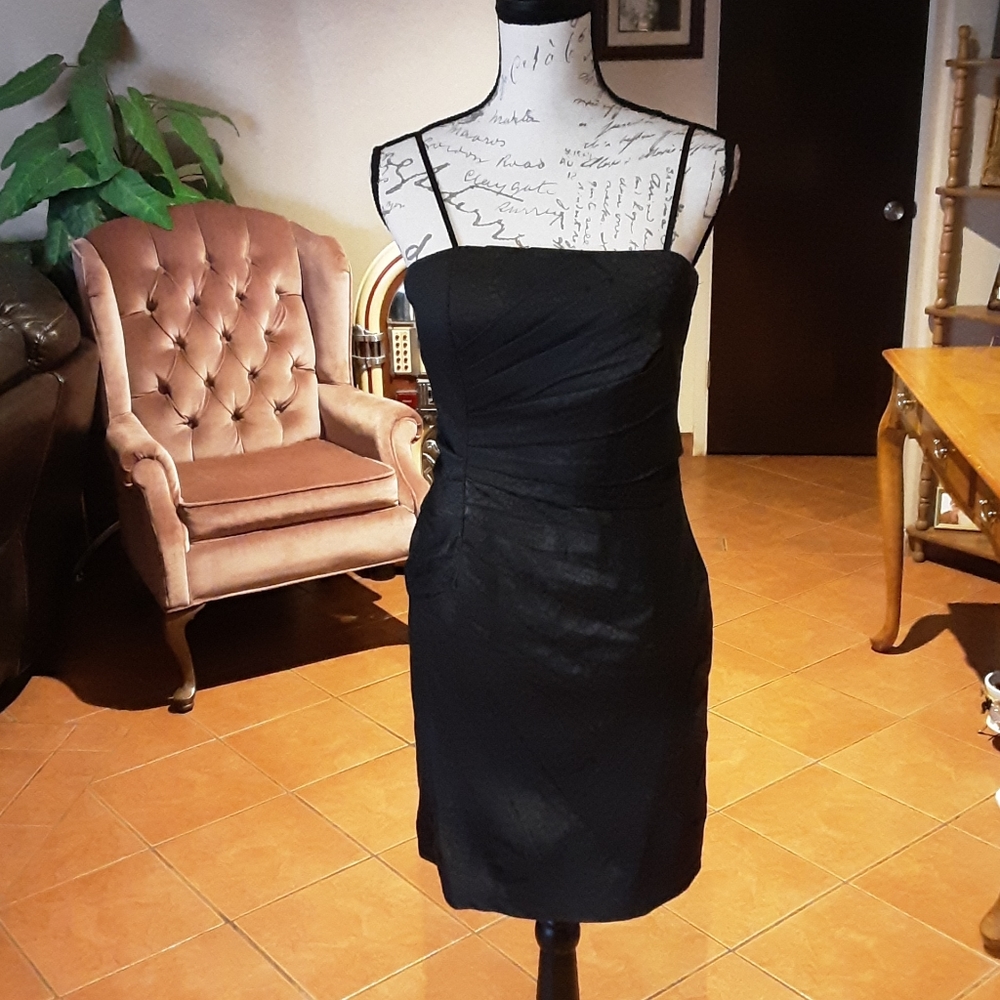CITY STUDIO BLACK SPANDEX DRESS